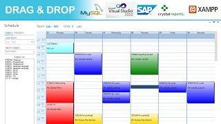 VB.NET THESISSenior Project - Drag & Drop Class Scheduling System