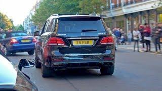 BEAST Mercedes-AMG GLE 63S & GLS 63 AMG in London Exhaust SOUNDS