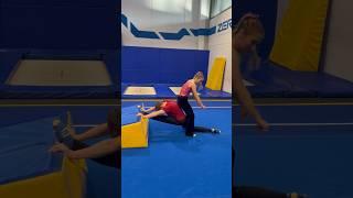 Male vs. Female Gymnast Flexibility Contest  ​ #gymnast #sports #gymnastics #flexibility #splits