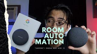 Google Nest Mini Unboxing  Part II Room Automation