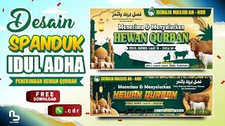 Free Download  Desain Banner Idul Adha 2024 #nurdesigns