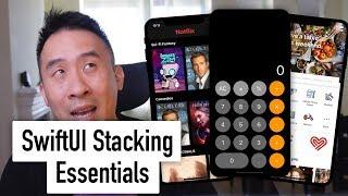 SwiftUI Essentials - HStack VStack ZStack Unexpected Spacing and Alignment