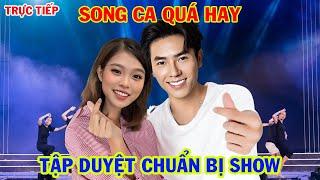 Trực tiếp Tuyết Nhung Jack Long Hẹn Hò Tập Duyệt Song Ca Sân Khấu Truyền Thông Khang Quá Hay