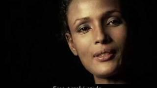 Waris Dirie for AIDOS to promote the abandonment of female genital mutilationcutting