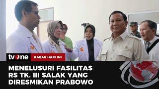 Prabowo Resmikan Rumah Sakit TK. III Salak DR. H. Sadjiman  Kabar Hari Ini tvOne