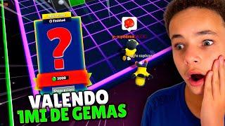 RECRIEI O MAIOR TORNEIO 1V1 DO STUMBLE GUYS VALENDO 1MILHÃO DE GEMAS