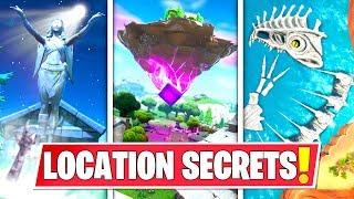 *NEW* SECRET LOCATION CHANGES THAT *EVERYONE MISSED* IN SEASON 10 MAP MONSTER CUBE ISLAND & MORE