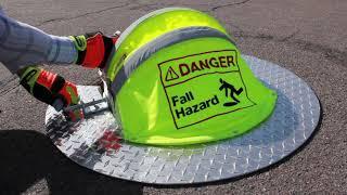 HoleHat Sewer Cleaning CCTV Construction Manhole fall prevention safety cover APWA AWARD WINNER