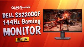 Dell S3220DGF 165Hz Gaming Monitor Review  Perfect 165Hz Gaming Monitor  Dell Gaming Monitor 2022