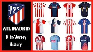 Atletico Madrid Jersey HistoryEvolution from 2000 to 2022 Home&Away  Atl Madrid Kit 20212022