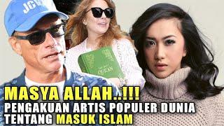 MASYA ALLAH Pengakuan Artis Dunia Masuk Islam Bikin Merinding