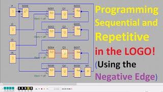 Siemens PLC-Programming Sequential and Repetitive in the LOGOUsing the Negative Edge