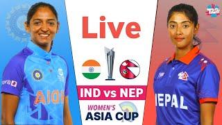 Live India Women Vs Nepal Women Match 10th Asia Cup 2024  UAE W vs PAK W Live #cricketlive