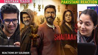 Pakistani Couple Reacts To Shaitaan Teaser  Ajay Devgn  R Madhavan  Jyotika