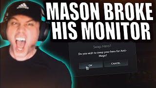 Mason Broke His Monitor After Bad Draft of His Team...