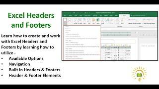 Excel Headers and Footers