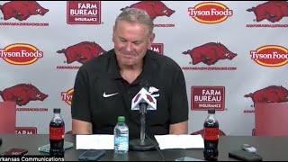 Sam Pittman Press Conference - Arkansas 19 Tennessee 14