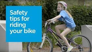Safety tips for riding your bike