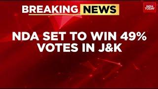 Mood Of The Nation Survey Breakdown Of Vote Seat Share In Jammu & Kashmir  Lok Sabha Polls 2024