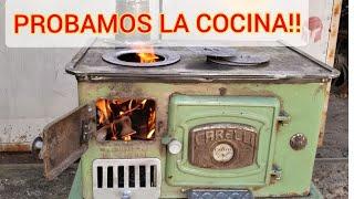 Probamos COCINA a LEÑA 