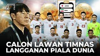 Dipastikan Ketemu Grup Neraka Jepang Korsel atau Iran Calon Lawan Indonesia di Ronde 3 Piala Dunia