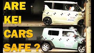 Apakah mobil KEI Jepang aman? Perbandingan uji tabrak NISSAN ROOX vs DAIHATSU TAFT