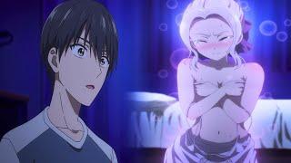 Shino Seducing Mukai With Her Small Bobbs️🫦 Kanojo mo Kanojo Ep 7