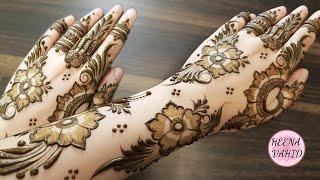 *New* Dubai Mehndi design for backside 2021 - Diwali Special #2  Heena Vahid