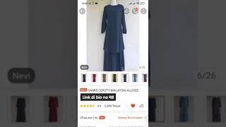 Shopee Haul Gamis Malay #fyp #shorts #fy #shopeehaul #shopee #gamis #outfit