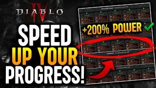 Diablo 4  - HUGE Power Upgrade 100% Complete Renown Guide FAST in 1 Day