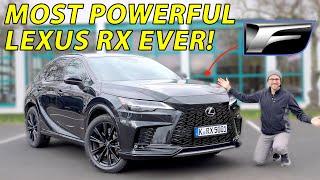 The quickest Lexus RX ever 2023 RX 500h F Sport REVIEW