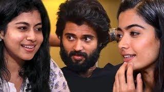 Chat with Vijay Devarakonda Rashmika Mandanna & Shruthi Ramachandran - Teaser  Manorama Online