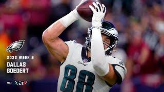 Dallas Goedert Playing Like a Top Tight End in the NFL