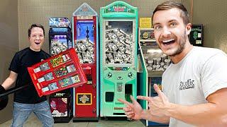 Collecting SO MUCH MONEY From Our Mini ARCADE