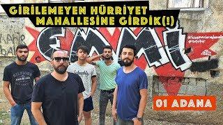 Girilemeyen Hürriyet Mahallesine Girdik 01 ADANA