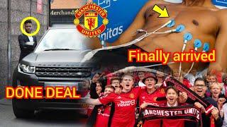 Breaking News man utd 5th signing complete DONE DEAL 100% man united done deal transfer news now