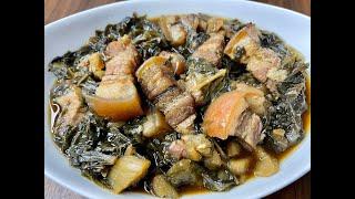 梅菜焖猪肉 Braised Pork Belly with Preserved Vegetables