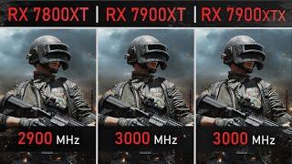 RX 7800XT vs RX 7900XT vs RX 7900XTX - The FULL GPU COMPARISON