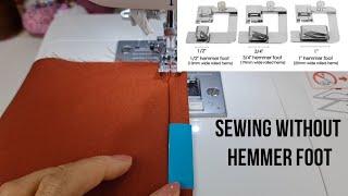 ⭐ 4 Clever Sewing tips and tricks to Save Your Money  How to sew Without Hemmer Foot