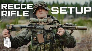 Recce Rifle Setup and Camouflage  Mountain Rifle Setup. Becoming Deadly in the Mountains Part 2.