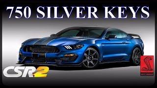 CSR Racing 2 - 10x  Shelby GT350R 750 Silver keys can I get it?
