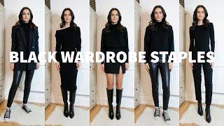 10 Must-Have Black Wardrobe Staples  Peexo