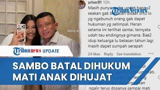 Anak Ferdy Sambo Diserang Warganet seusai Ayahnya Batal Dihukum Mati Pantes Santai-santai