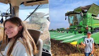 10 and 13 Year Olds Finish Harvest ON THEIR OWN