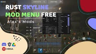 RUST FREE MOD MENU GAMEPLAY