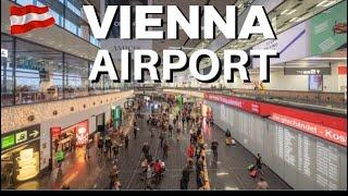 VIENNA AIRPORT TODAY  4K Walking Tour  Trip Report  VIE-AMS