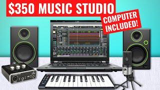 How to build a music studio for $350 - computer included