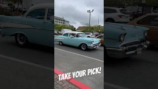 What’s Your Pick? Join me for nonstop #classiccars #hotrods#carshows #interviews