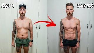 1 Month body transformation  How to lose body fat