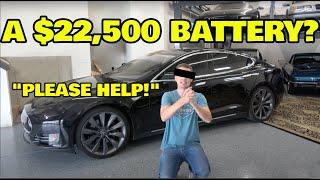 Tesla wanted him to pay $22500 to replace a battery pack we did it for 75% less